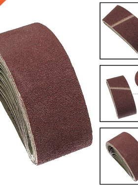 10Pcs 75X457mm Abrasive Sanding Belts Grits Abrasive Bands