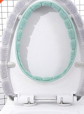 Winter Warm Toilet Seat Cover Mat Bathroom Toilet Pad Cushio