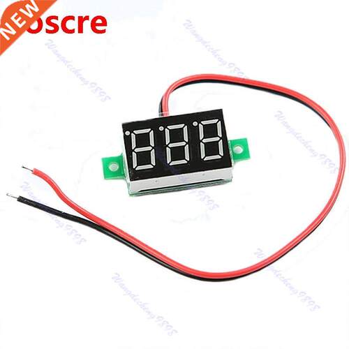 1 PC DC 2.5-30V Volt Voltage Meter LED Display Digital Voltm