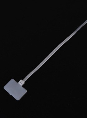 100Pc Self-Locking White Zip Ties Write Wire Power Cable Lab