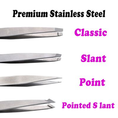 Anti-static Stainless Steel Tweezers Maintenance Tools Indus