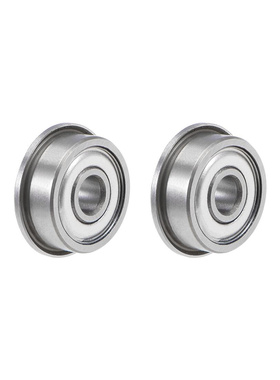 F624ZZ Flange Ball Bearing 4x13x5mm Shielded Chrome Bearings