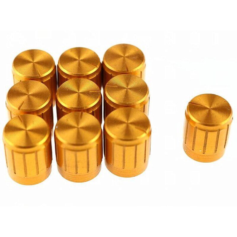Potentiometer Knob Aluminum Knobs Cap Diameter 15MM 15x7mm