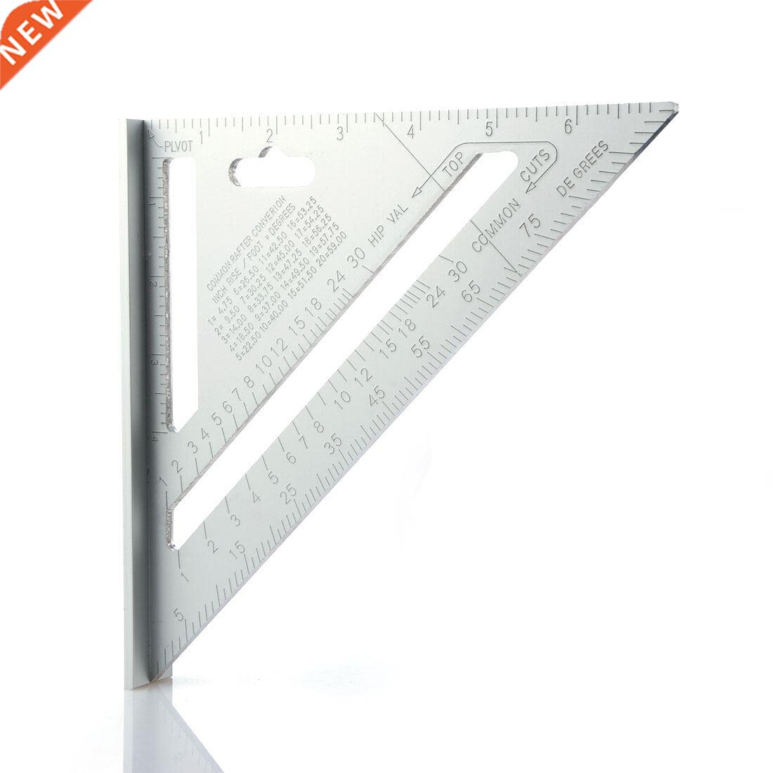 7 inch aluminum alloy triangular ruler plus big carpenter de