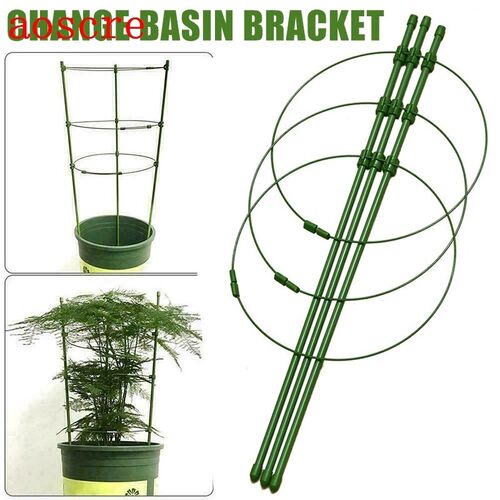 Climbing Plant Support Cage Garden Trellis Flowers Stand Rin