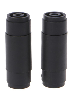 2 Pcs 4-Pin Pole Female To Female Speakon Coupler Adapter Au