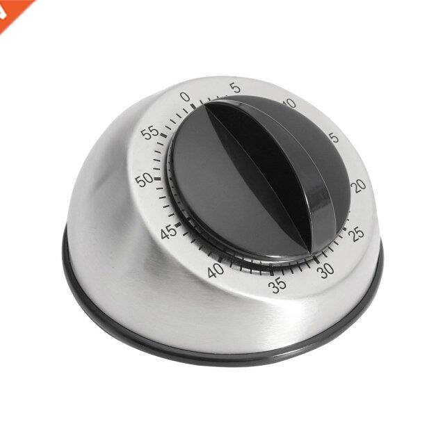 Cooking Wind Up Timer 60-Minute Kitchen Bell Alarm Clockwise