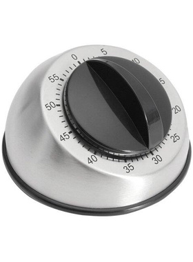 Cooking Wind Up Timer 60-Minute Kitchen Bell Alarm Clockwise