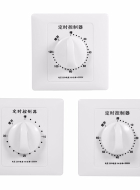 AC 220V Hi-Power Min Countdown Timer Switch Pump Mechanical
