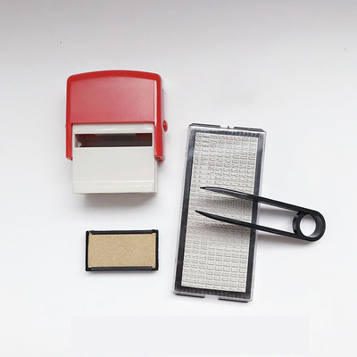 Rubber Stamp Kit  Custom Personalized Self Inking Busines