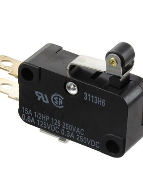 V-155-1A6 [SW MINI SPDT 15A ROLLR LEVR 250V]