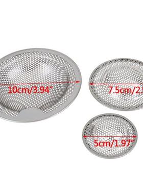 Stainless Steel Bathtub Hair Catcher Stopper Shower Drain Ho