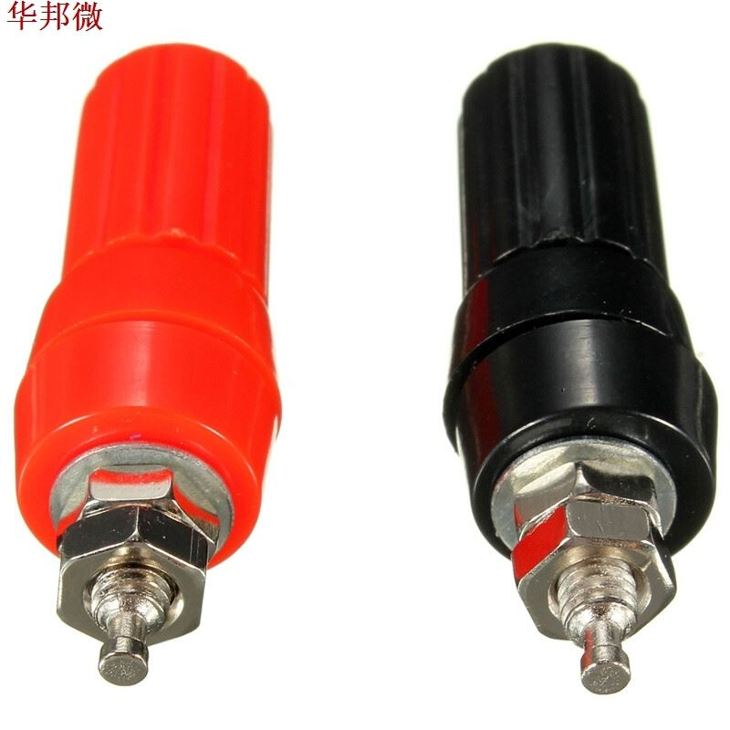 2Pcs Binding Post Connector for AV Speaker Amplifier Termina