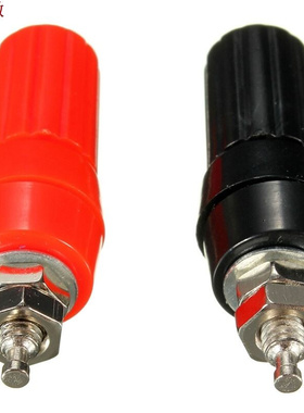 2Pcs Binding Post Connector for AV Speaker Amplifier Termina