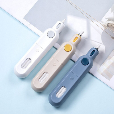 Art Student Electric Eraser Sketching High Gloss Details