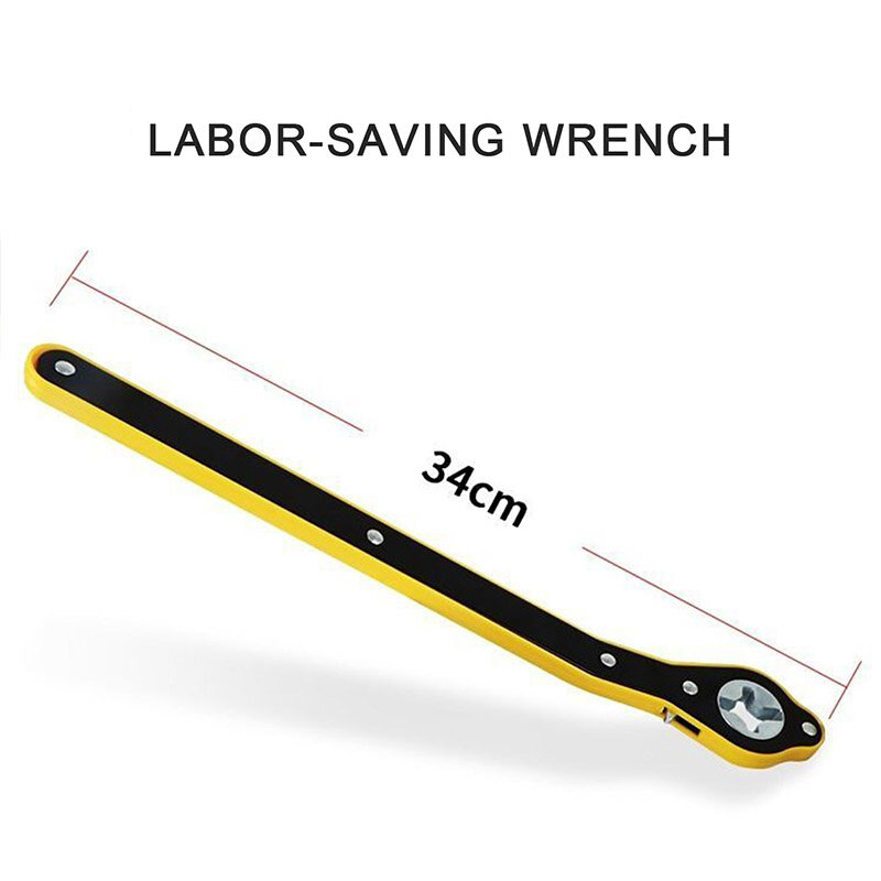 Auto Labor-Saving Jack Ratchet Wrench Scissor Jack Garage Ti