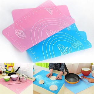 Silicone Baking Mat Pad Baking Sheet Rolling Dough Mat Cooki
