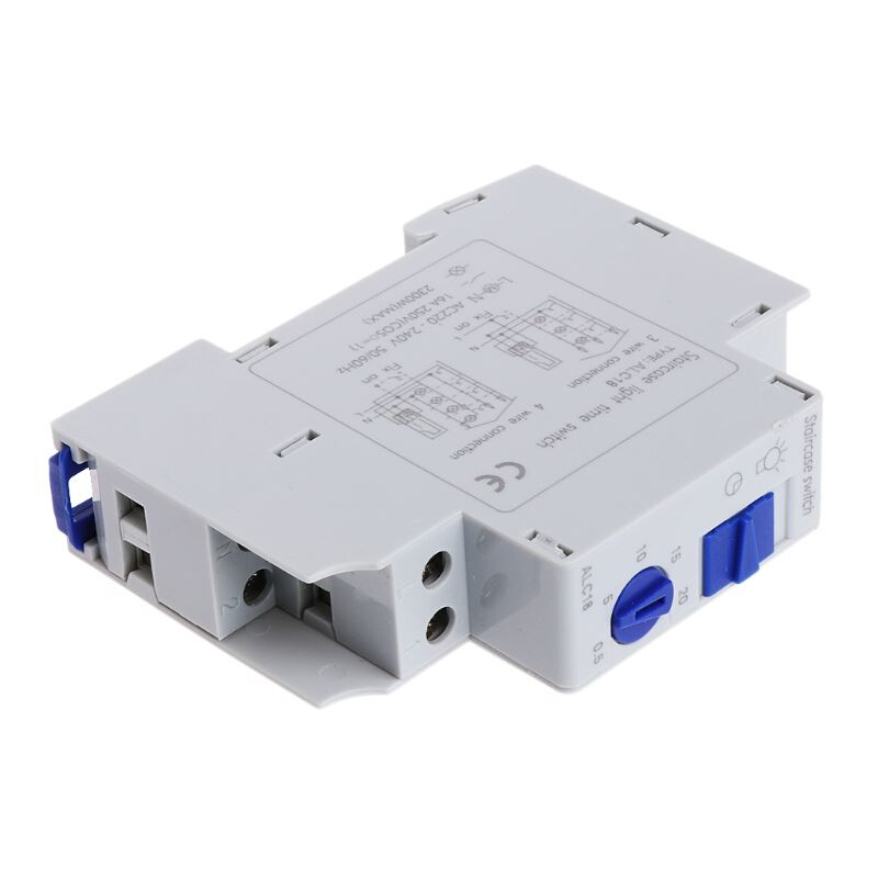 16A DIN Rail Staircase Relay Switch Time Timer Fr Corridor A
