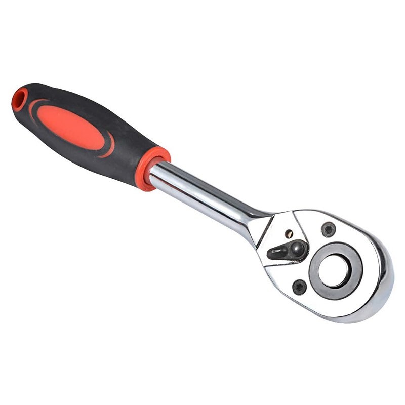 Ratchet Wrench 适用于 Socket 24 Teeth Chrome Quick Released