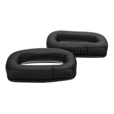 1 Pair Black Replacement Earpads Square Earmuffs Memory Cush