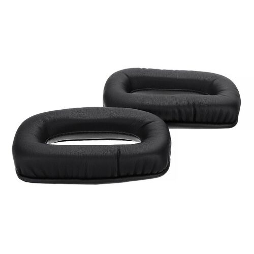 1 Pair Black Replacement Earpads Square Earmuffs Memory Cush