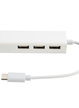 3 port Type-C USB 3.Fast Ethernet +USB 2.0 HUB 10 /100MB RJ4