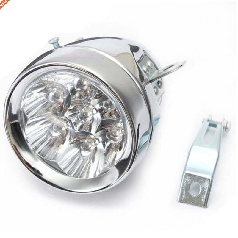 Vintage Retro Bicycle Bike Front Light Lamp 7 LED Fixie Bike