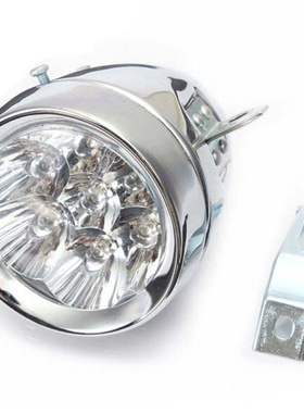 Vintage Retro Bicycle Bike Front Light Lamp 7 LED Fixie Bike