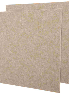 2 Pcs Bulletin Board Tiles Cork Desk Square Felt Pin for