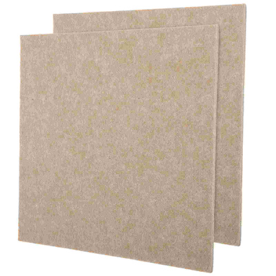 2 Pcs Bulletin Board Tiles Cork Desk Square Felt Pin for
