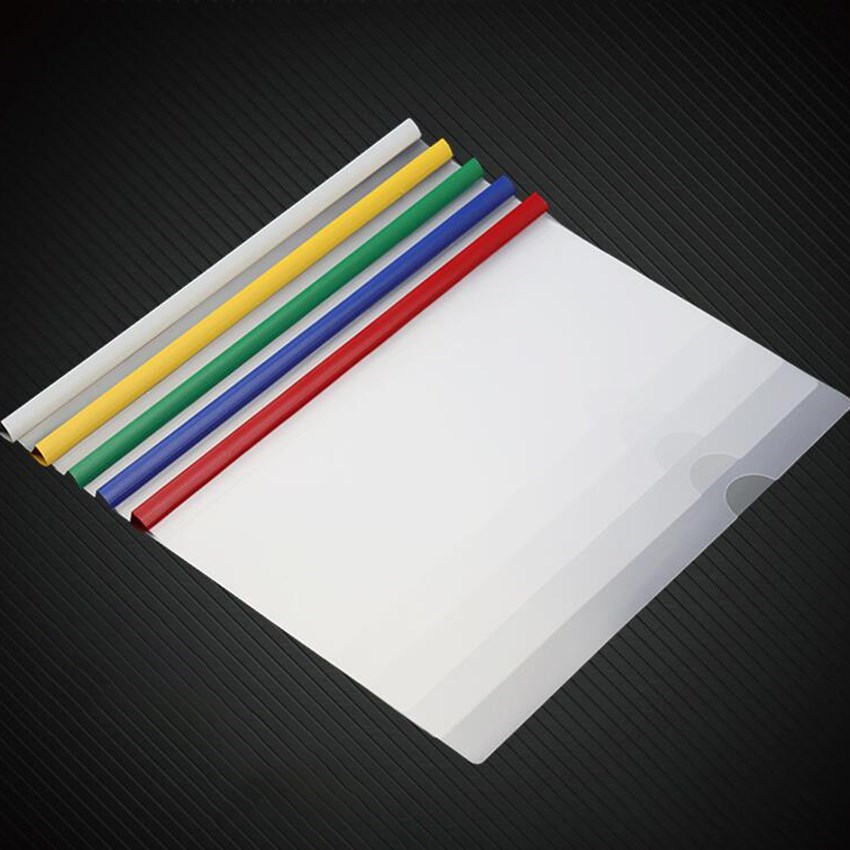 5 PCS/Lot A4 Report Covers With Sliding Bar, bar Presentatio