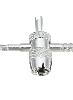 4 Way Car Tyre Valve Repair Tool Tire Stem Core Remover Inst