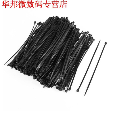 350pcs Verpakking Cable Zip Ties Fastener 4x150mm