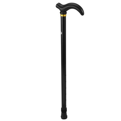2 Section Adjustable Walking Stick Cane Anti-Skid Anti Shock