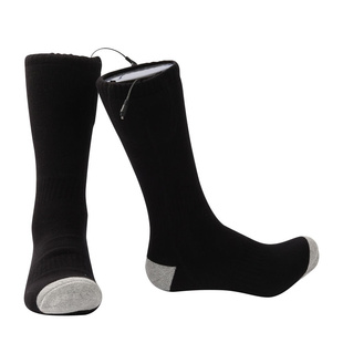 1 Pair Bicycle Anti-Cold Foot Heated Socks Rechargeable Wint