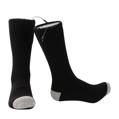 1 Pair Bicycle Anti-Cold Foot Heated Socks Rechargeable Wint