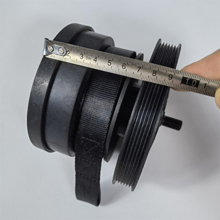 Webbing Rebound Damper Resistance with Belt Rower Spring Box