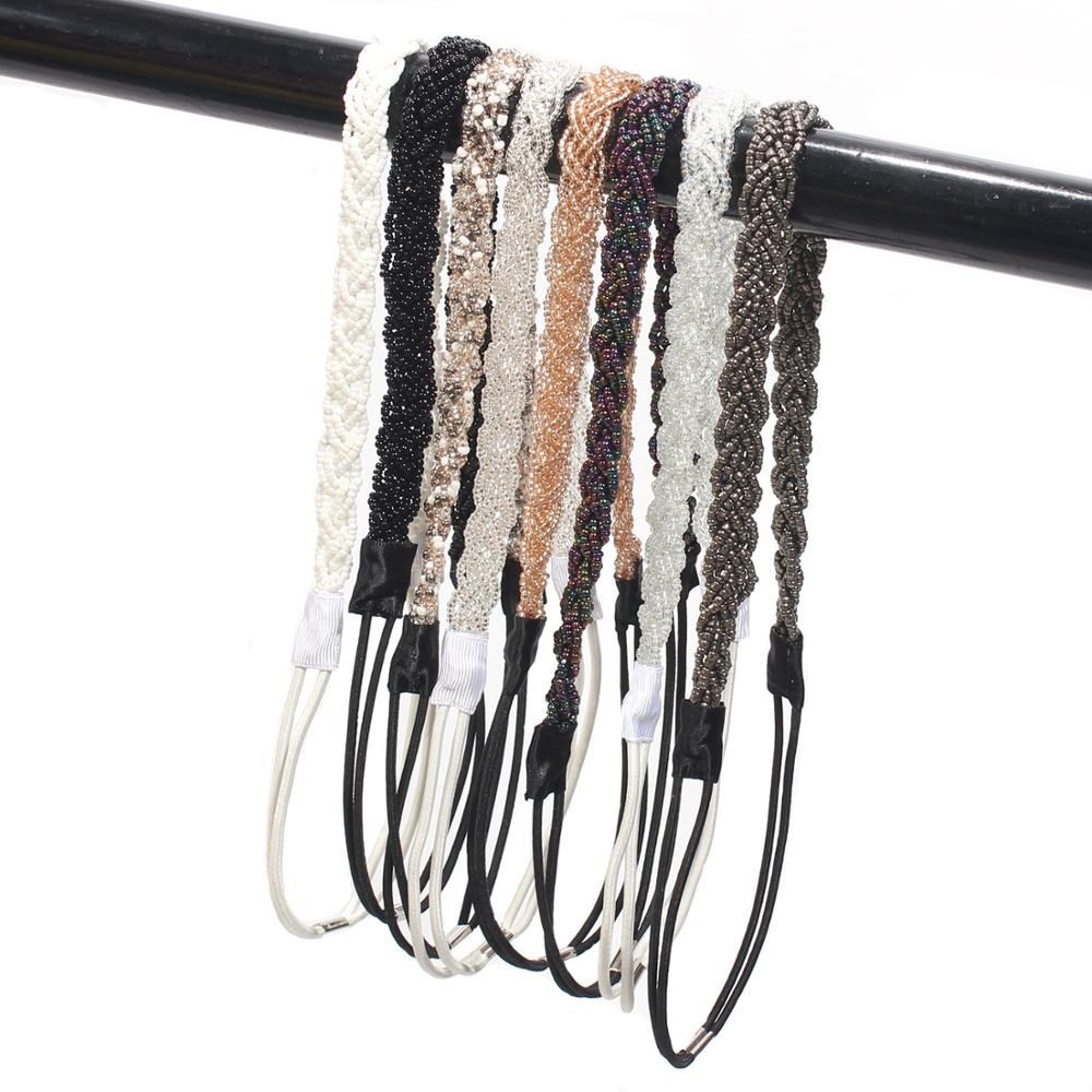 New Weave Ethnic Metal Tube Women Gun Headbands Bohemia Quee