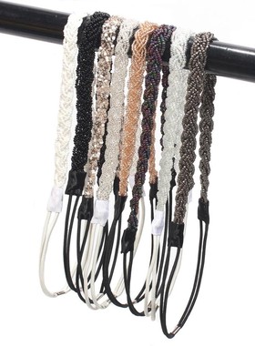 New Weave Ethnic Metal Tube Women Gun Headbands Bohemia Quee