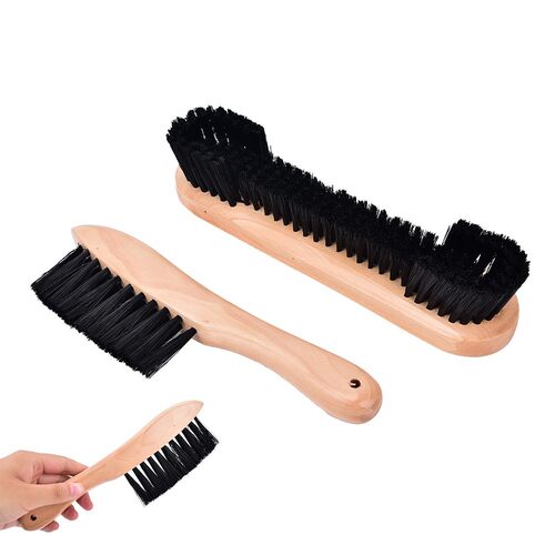 1 Set=2PCS Rail & Felt Brush Cleaner Billiard Snooker Pool T