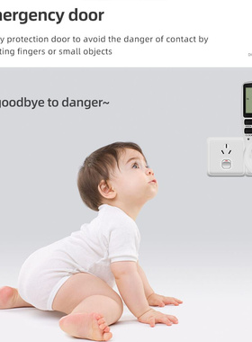 Electronic Digital Timer Switch Kitchen Timer Outlet 24/7 Da