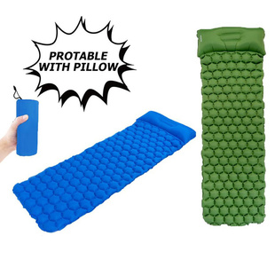 ZOMAKE Fold Camping Sleeping Pad Inflatable Mattress Single