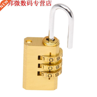 2pcs Combination Padlock Code 3 figures Luggage Suitcase Bag