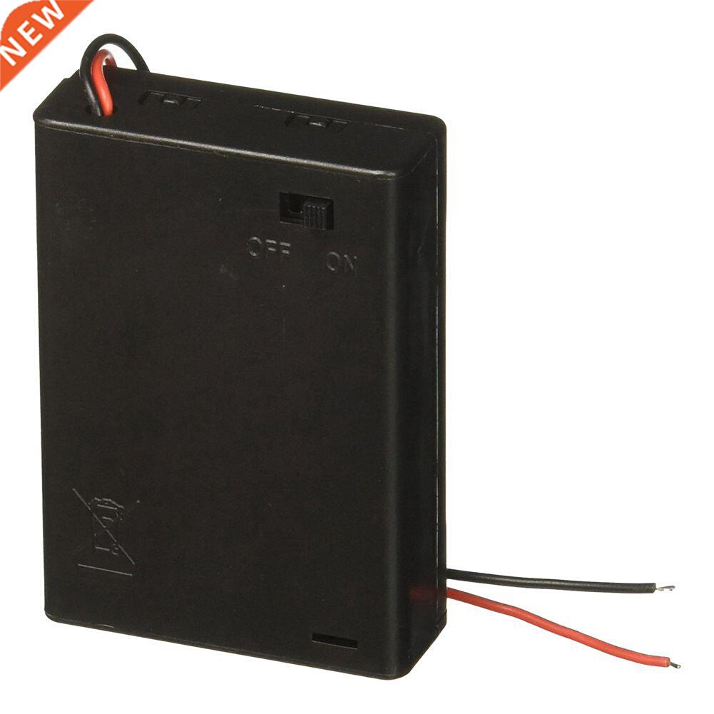 ON/OFF Switch DC 3 x 4.5V AA Case Box 3Pcs