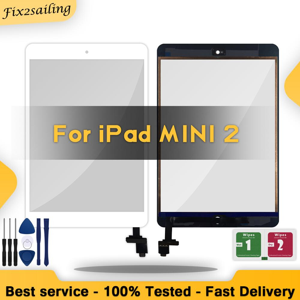 iPad Mini 2 A1489 A1490 A1491 Touch Screen Digitizer + IC Ch