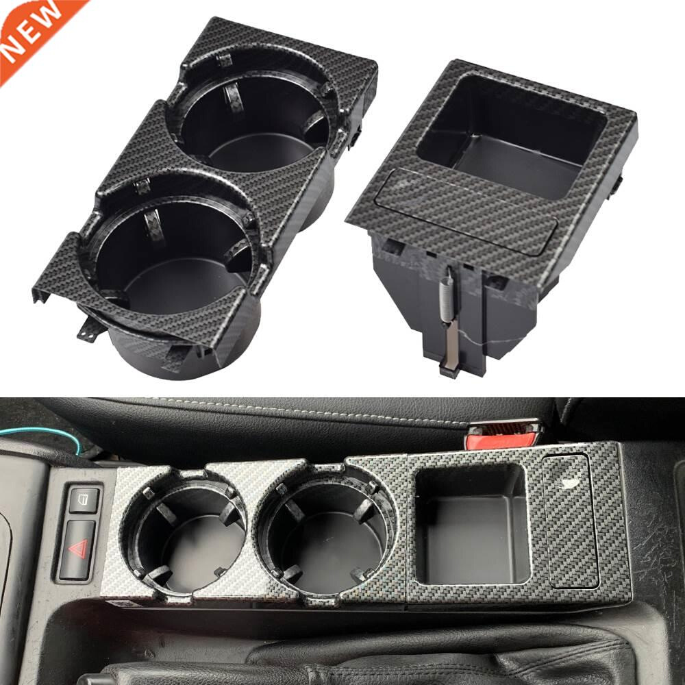 New Double Hole Car styling Front Center Console Storage Box