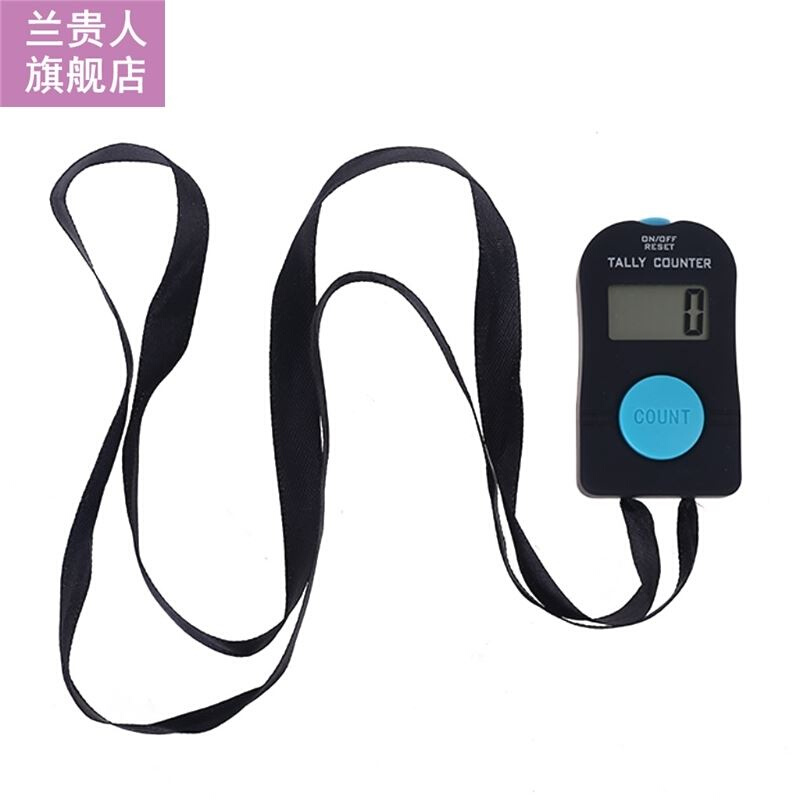 Portable 4-digit Digital Electronic Counter with Sound Manua