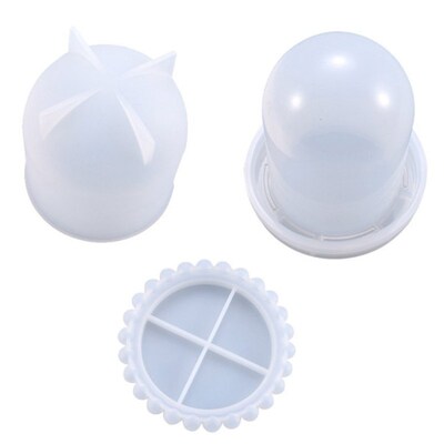 Transparent Silicone Mould Resin Decorative Craft DIY Multif