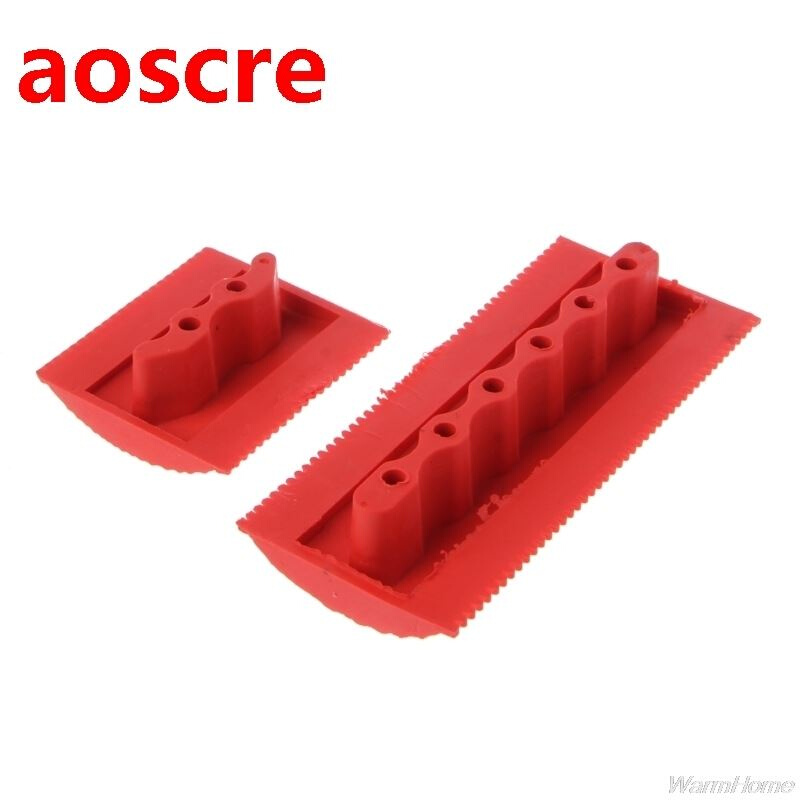 2PCS Imitation Wood Grain Paint Roller Brush Wall Texture