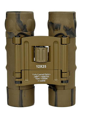 12×25 Binoculars Waterproof Camouflage Telpe BAK4 High